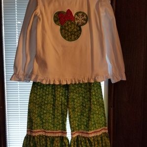 Mickey Mouse Christmas outfit